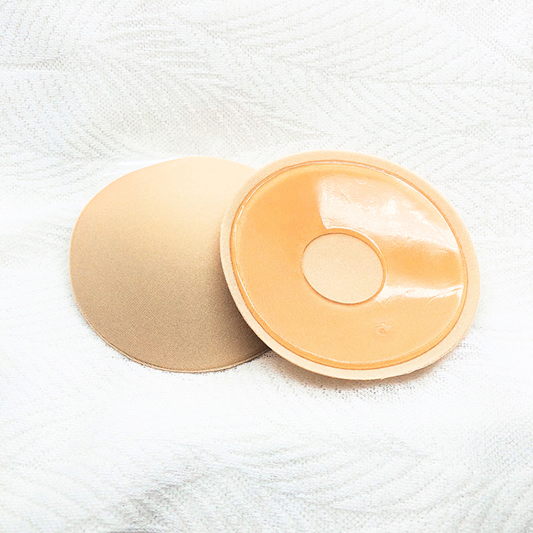 Vải silicone núm vú chống va chạm thoáng khí siêu mỏng vô hình không thấm nước bơi quầng vú dán mùa hè chống đi núm vú dán dán ngực bàn tay