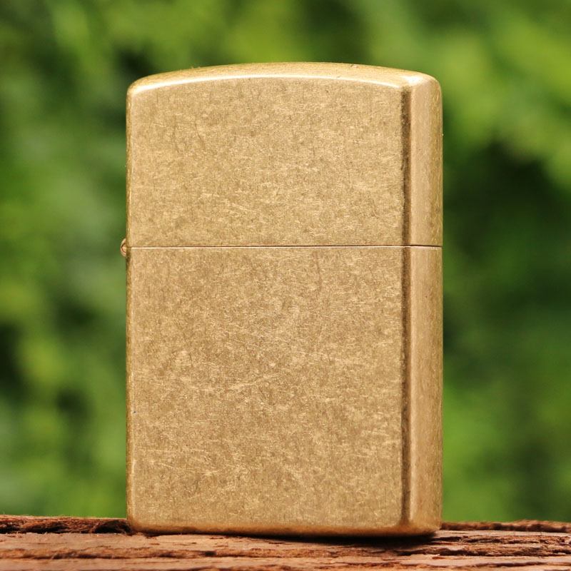 zorro brass kerosene lighter windproof ultra-thin creative Zorro old grinding wheel lighter light plate to send boyfriend 