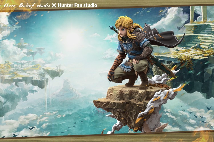 Hero Belief X Hunter Fan 1/6 The Legend of Zelda Link Painted