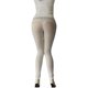 ຜ້າໄໝ Ice silk sexy tight elastic thin see-through translucent pants 9-points mid-waist outdoor exposed nightclub leggings