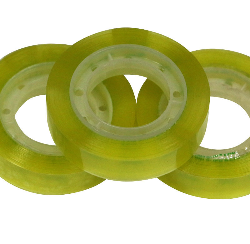 Stationery adhesive tape small adhesive tape small rubberized paper special adhesive type transparent adhesive tape small rubber core stationery adhesive paper