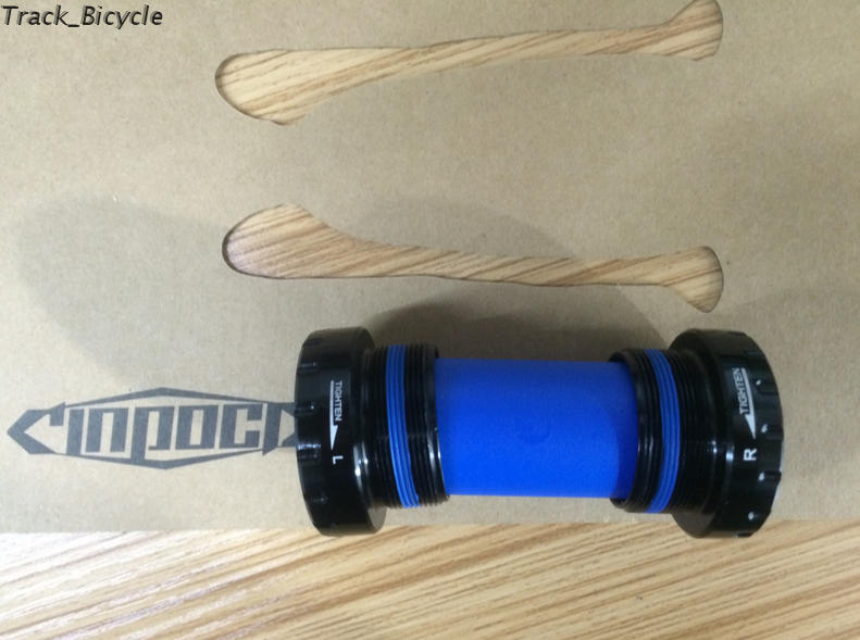 TRACK Goodtooth Society RINPOCH RC3130 INTEGRATED LARGE FLUTED DISC MIDDLE SHAFT DEAD FLYING INTEGRAL BB