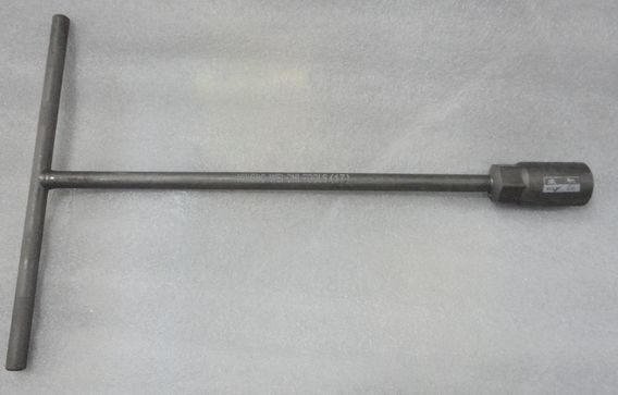 Motorcycle repair tool long Socket T-wrench pedal motorcycle oil change repair tool 17mm