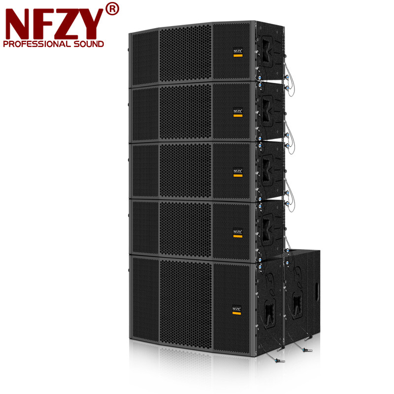 NFZY VR210 double ten theater performance line array VR215 professional remote outdoor all-weather speaker