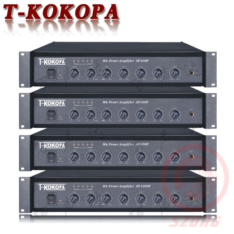 T-KOKOpa Wansanda AP-200P 300p 600p 1000P public fire broadcasting constant pressure power amplifier