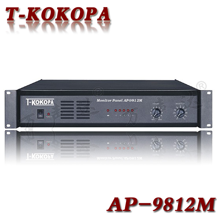 T-KOKOPA Wanshengda public fire broadcasting system AP-9812M ten-way monitor partition monitoring