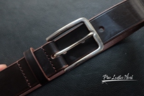 Handmade British JE Sedgwick rub wax horse reins belt UK JE rub wax horse reins belt 34mm