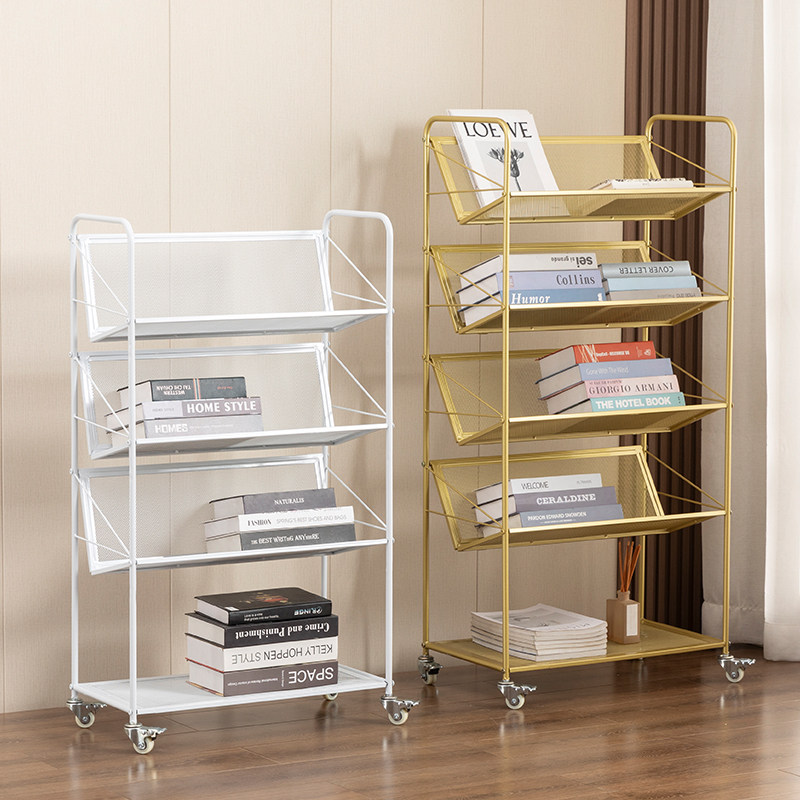 Children's bookshelves landing Easy containing deck shelves movable shelve minimalist modern small bookshelves Baby painted shelves