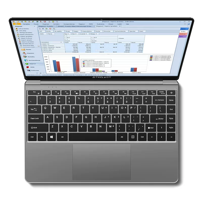 Teclast, лёгкий и тонкий ноутбук *S, 8ГБ, 512ГБ, 14 дюймов