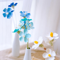 Violet butterfly flower eternal life dried flower art small clear new style diy flower arrangement flower art home shooting ornaments