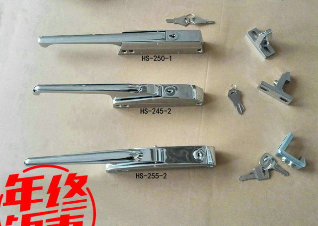 Steam Box Handle Freezer Door Side Mount Handle Baking Box Door Lock Test Box Handle Red Homeoing Industrial Handle Lock