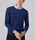 ເສື້ອຍືດຖັກແສ່ວສໍາລັບຜູ້ຊາຍໃນລະດູໃບໄມ້ປົ່ງແລະລະດູຫນາວຄົນອັບເດດ: ງ່າຍດາຍ pullover ສະດວກສະບາຍ knitted sweater ສໍາລັບຜູ້ຊາຍ XMT7309097