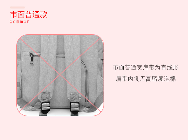 Ba lô nữ phiên bản Hàn Quốc đa năng dành cho bà mẹ và trẻ em Gói công suất lớn Bao Ma túi vải thời trang ra khỏi ba lô du lịch balo nữ đi làm