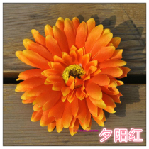 50 emulated Franciscan chamomile African Chrysanthemum Flowers Head Clothing Accessories Deliver Florid Bar Gift Box Decoration Accessories