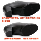 Кожаные танцующие туфли, обувь, мягкая подошва, из натуральной кожи