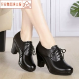 Осенне-зимняя танцевальная обувь, танцевальная обувь для матросов, танцевальная обувь на высоком каблуке, обувь для четырех сезонов, обувь для кадриль, весенняя обувь для бальных танцев на среднем каблуке