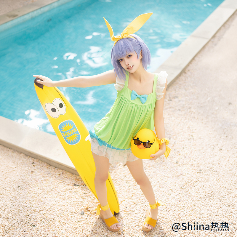 Fgo Candy Vine Cosplay Muriel Lingyi 2.6 Extra Story Muriel Two-Dimensional Swimsuit Swimwear