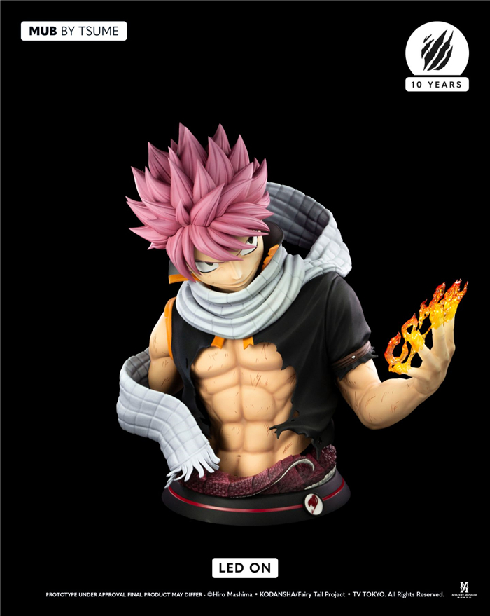 Mystery Museum Tsume MUB series third bullet fairy's tail Naz bust statue