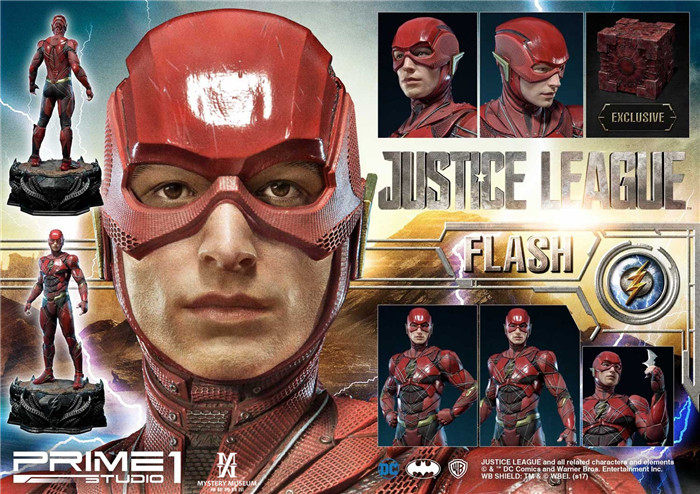 (SOLD) Prime 1 Studio P1S DC Justice League Flash Statue