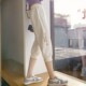 Summer ບາງຂະຫນາດໃຫຍ່ cropped pants ສໍາລັບແມ່ຍິງຝ້າຍ 2026 ໃຫມ່ບວກຂະຫນາດບວກຂະຫນາດແອວສູງ slimming harem pants ກິລາສໍາລັບແມ່ຍິງ