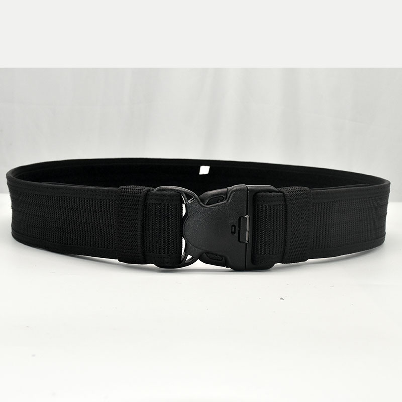 Outdoor Sports Black Tactical Belt Woven Men's Hard Multifunction Waist Seal Three-in-one Quick Pull-out Sleeve Inner Belt