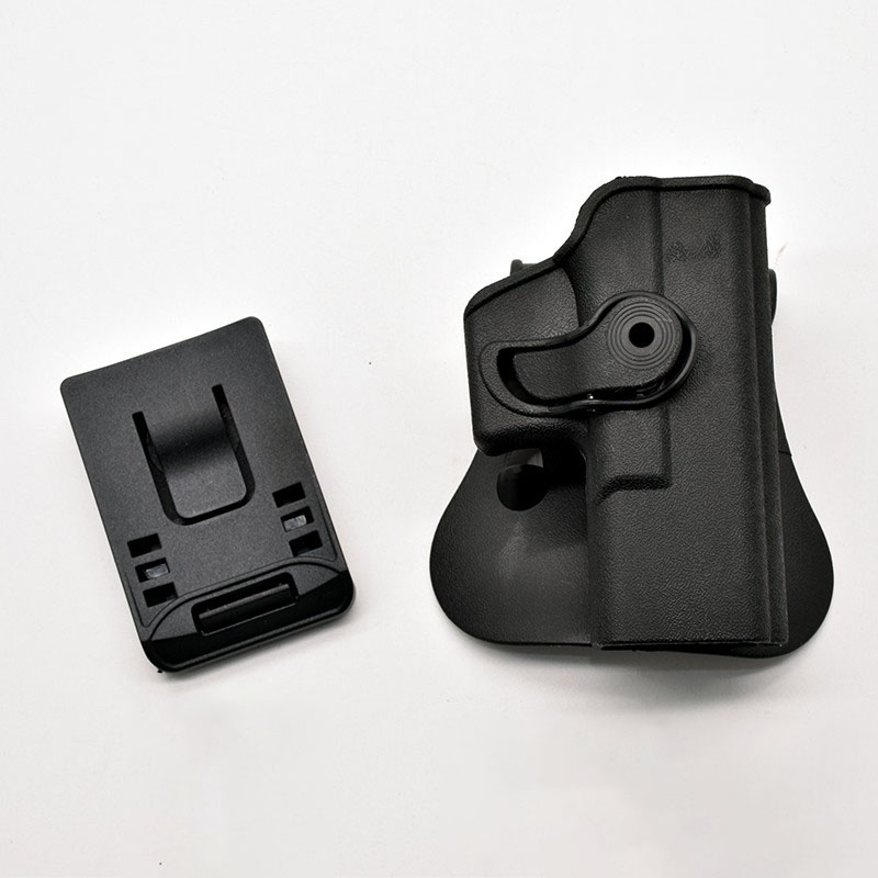 New product g17 Quick plucking gun cover toy M92 plastic steel gun waist cover sand color 1911 Double platoon jacket 92g Tactical cover