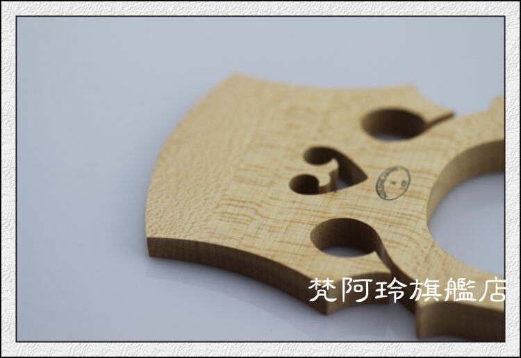 Cello size Maple horse bridge material is hard and not easy to deform 4 4 3 4 1 2 1 4 1 8 hair embryo