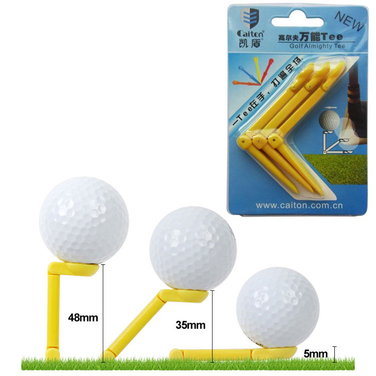 Golf nail universal ball nail golf tee golf accessories multi-function ball nail folding new