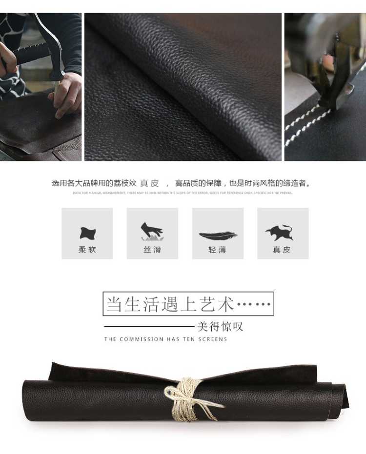 Lớp đầu tiên của da chống trộm bàn chải chống thẻ gói khử lỗi unisex in bằng lái xe bộ ví da đồng xu dung lượng lớn - Chủ thẻ ví da nữ