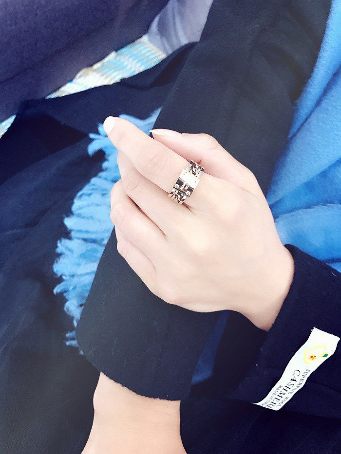 Bague mixte OTHER   en Acier au titane - Ref 3087045 Image 13