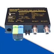 FTTH fiber-to-home optical receiver dual output digital analog cable split wave single fiber WDM optical end TV