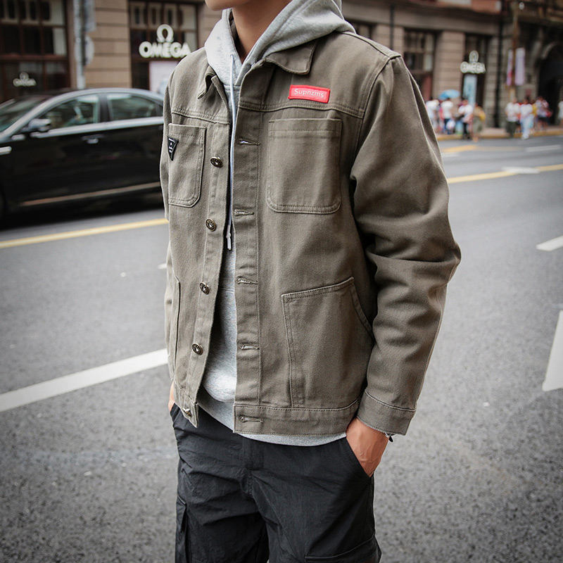 Blouson homme DECIERFANG    manches longues en Coton - Ref 3118959 Image 5