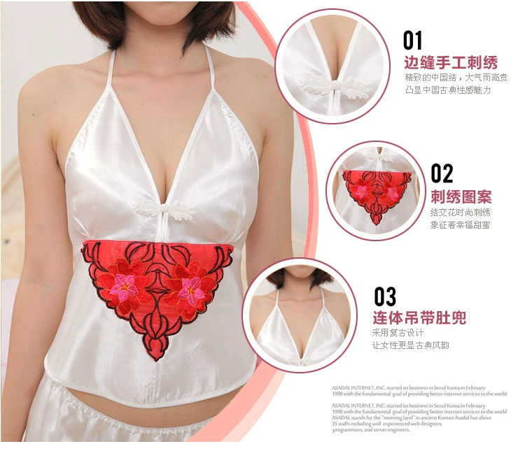 LingSang sexy lady tạp dề điều chỉnh kích thước lớn đồ lót người lớn retro trang phục cổ điển đồ lót đồ ngủ