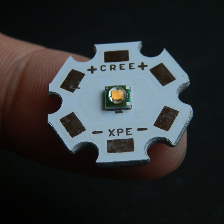 Corry 3w warm white light lamp Pearl 3W High power LED headlights Glare Torch Light Bulb core