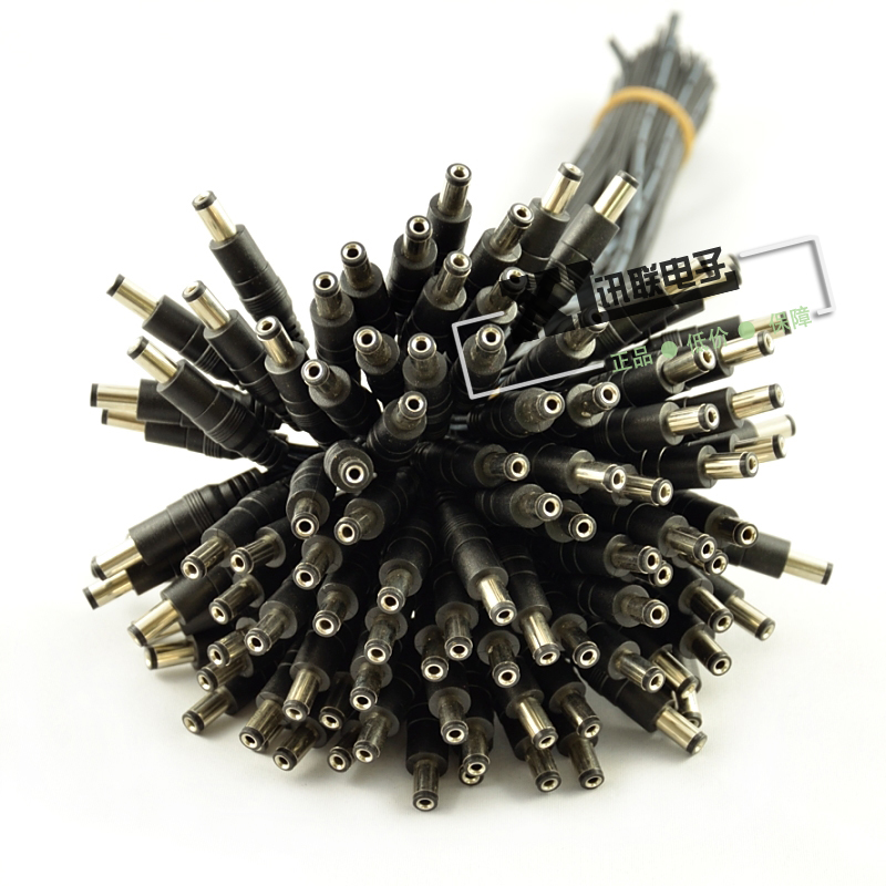 National standard DC power connector 30CM line length DC male camera power supply 5 5 2 1 power supply wholesale