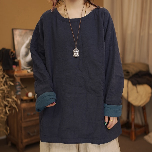 Double Yarn Reversible Cotton Base Layer 55970