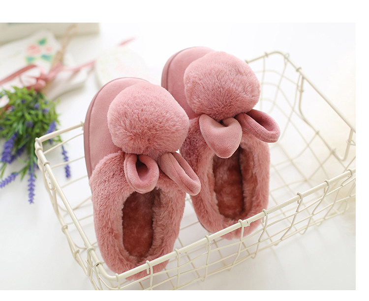 Pantoufles enfants en suède pour hiver - semelle plastique - Ref 986547 Image 28