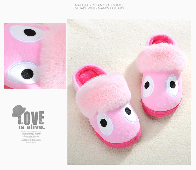 Pantoufles enfants en suède pour hiver - semelle plastique - Ref 1016437 Image 20