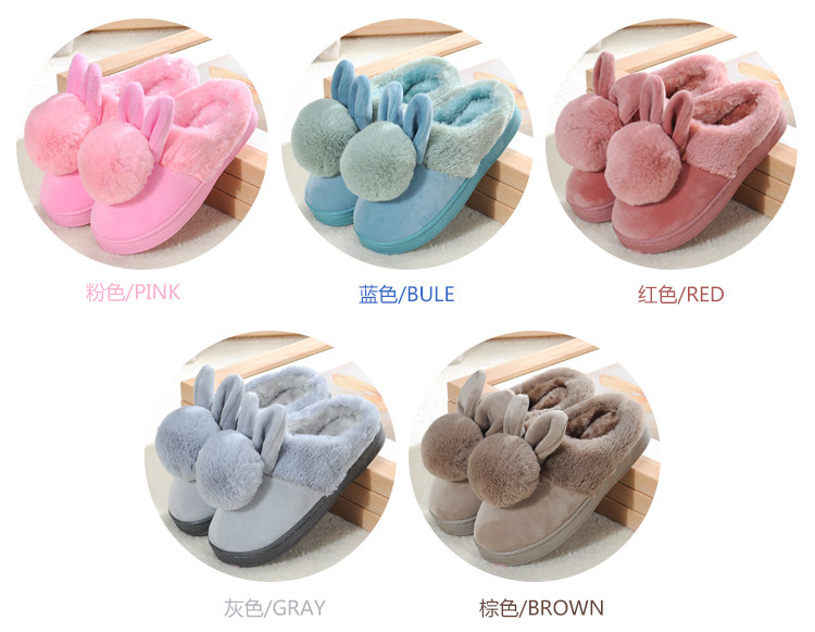 Pantoufles enfants en suède pour hiver - semelle plastique - Ref 986547 Image 37