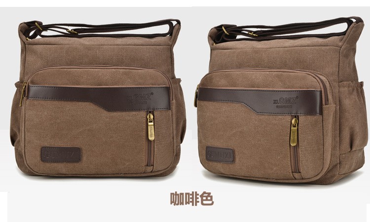Cửa hàng quần áo nam 2018 mới túi vải nam túi đeo vai Túi xách thông thường cho nam ba lô đeo chéo nam túi louis vuitton