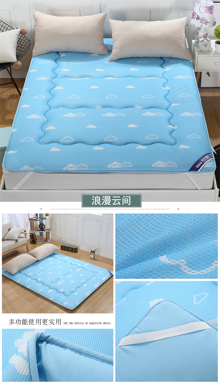 Dày nệm 1.8 m giường đôi 1.5 m giường scorpion sinh viên duy nhất ký túc xá sponge tatami mat là 1.2 mét