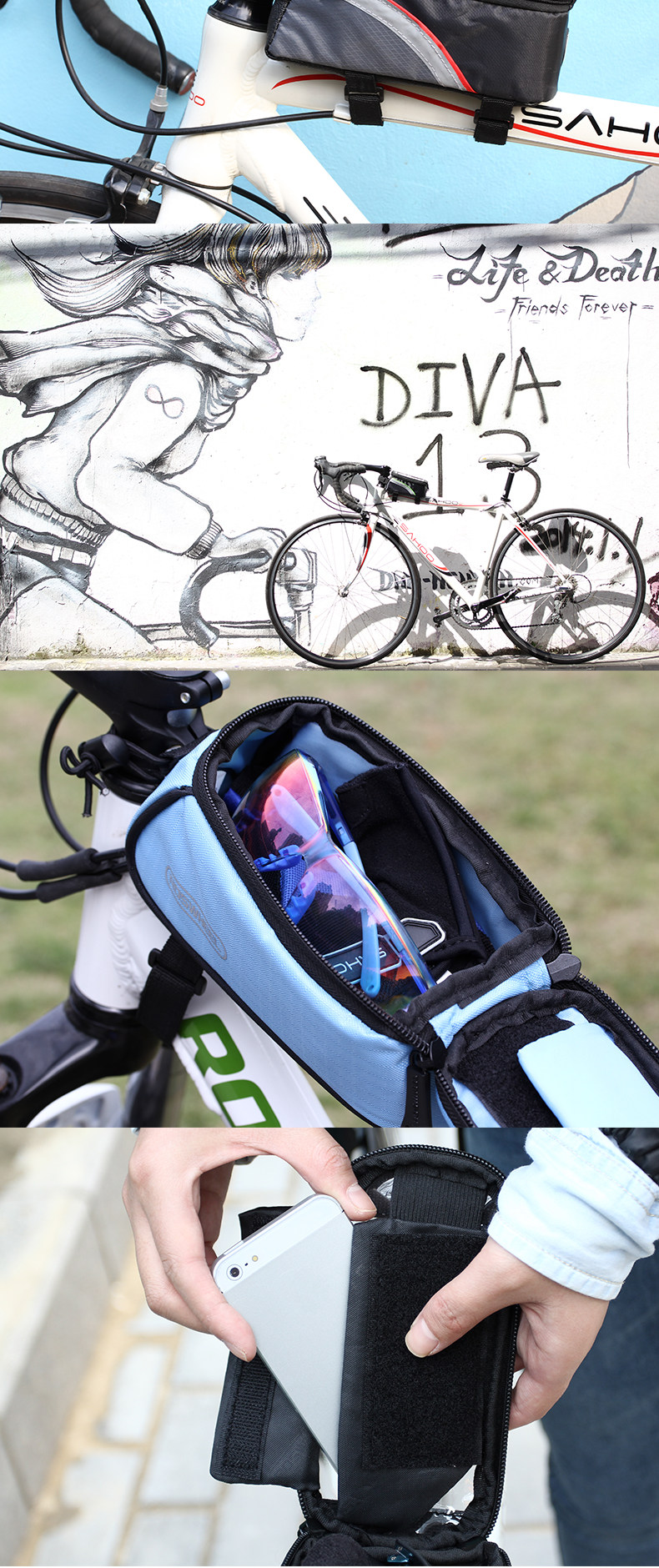 Sacoche pour vélo ROSWHEEL - Ref 2212794 Image 9
