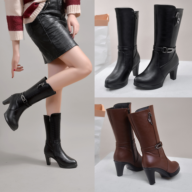 Bottes mi-saison femme OTHER en Polyurethane - Ref 3250156 Image 4