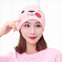 Moon hat summer thin section pregnant women maternity confinement spring autumn and winter windproof postpartum breathable nightcap mother net red hair band
