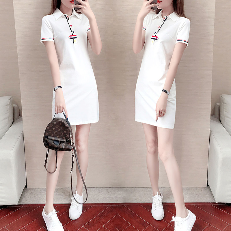 Boomer Tennis Skirts children 2021 Summer Korean version popular cashew waist display slim polo Temperament Sports Wines