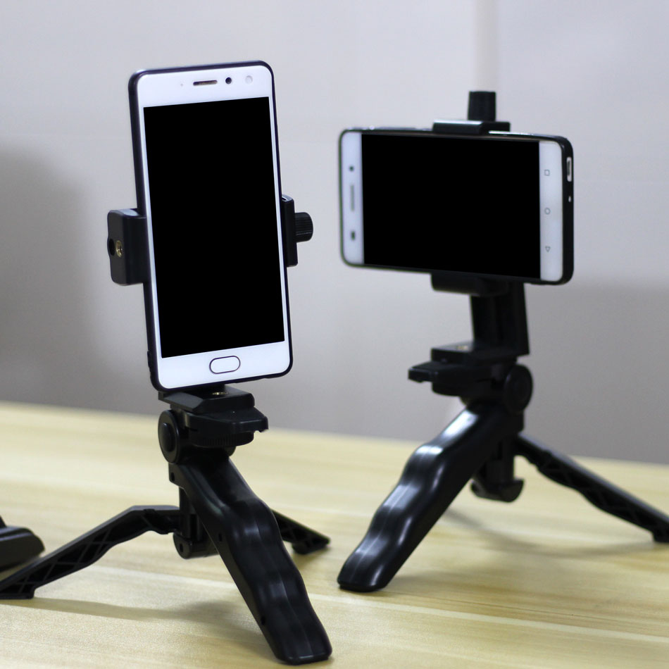 Outdoor live mobile phone vlog stent shoot the defender shake mobile frame hand to take photo multi-function tripod
