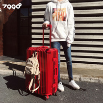 uniwalker scratch-resistant trolley case universal wheel suitcase Men and women 24-inch suitcase aluminum frame boarding box 20-inch