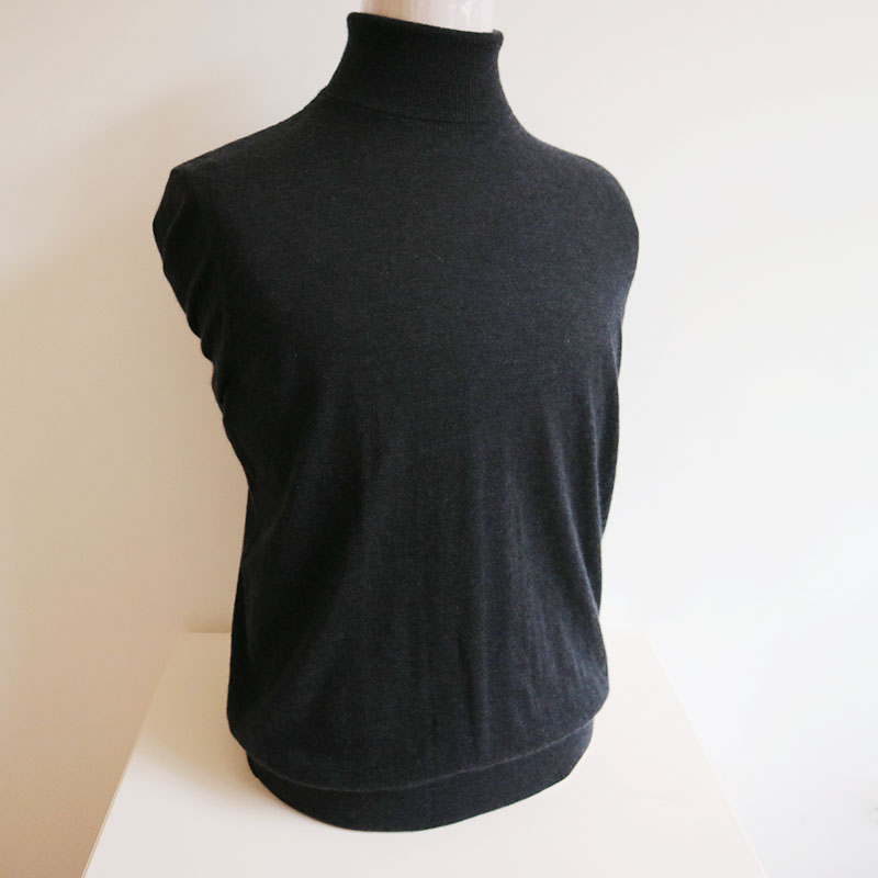 Áo len cashmere của nam giới Ordos Thành công Áo len cashmere cổ cao Worsted Siêu mỏng Áo len cao cổ siêu thoải mái - Áo len Cashmere quần áo mùa đông nam giới