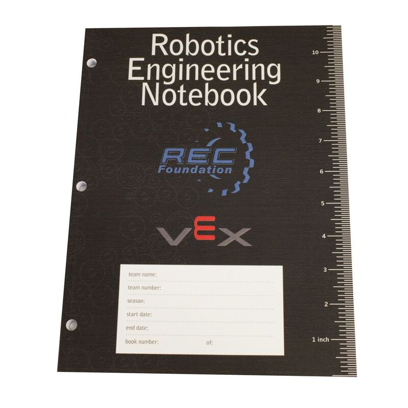 Vex Robot Vrc Competition Engineering Blank Notebook 276-3023