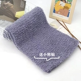 Шарф, плетеное полотенце ручной работы, коралловый набор материалов, с медвежатами, «сделай сам», делается под заказ